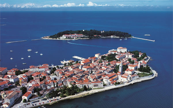 Novigrad - Auf der kleinen Halbinsel direkt an der Westküste Istriens - Ferienhaus Istrien